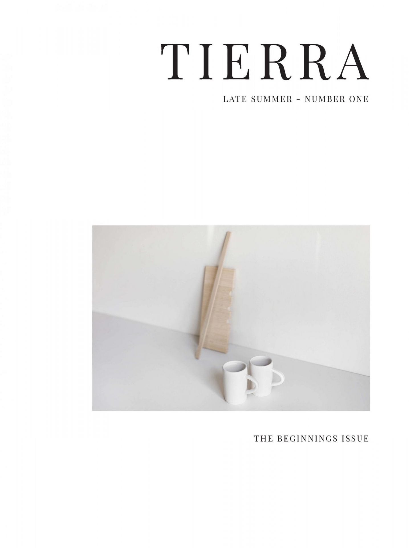 Tierra Magazine: Issue 1