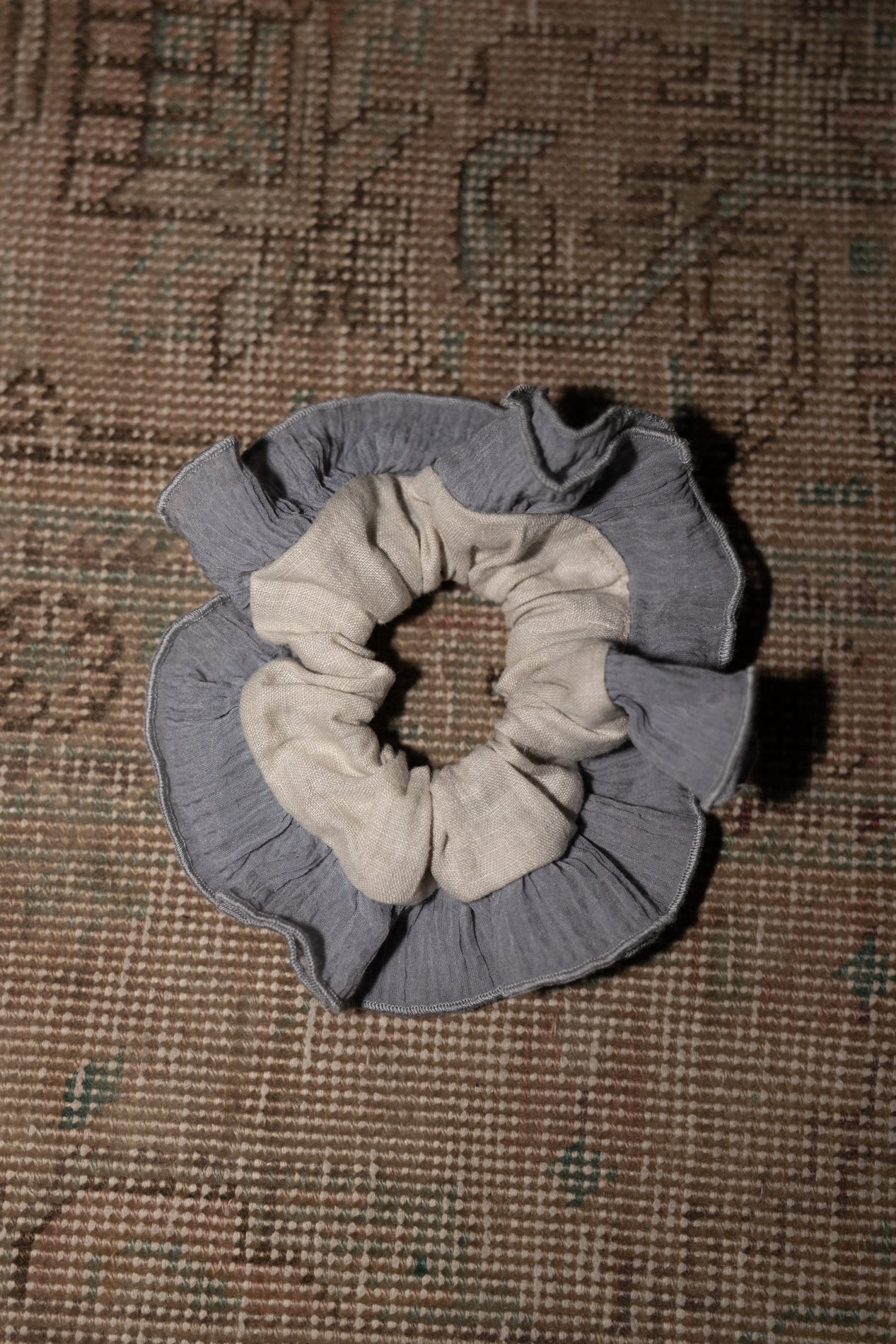 Ruffled scrunchie