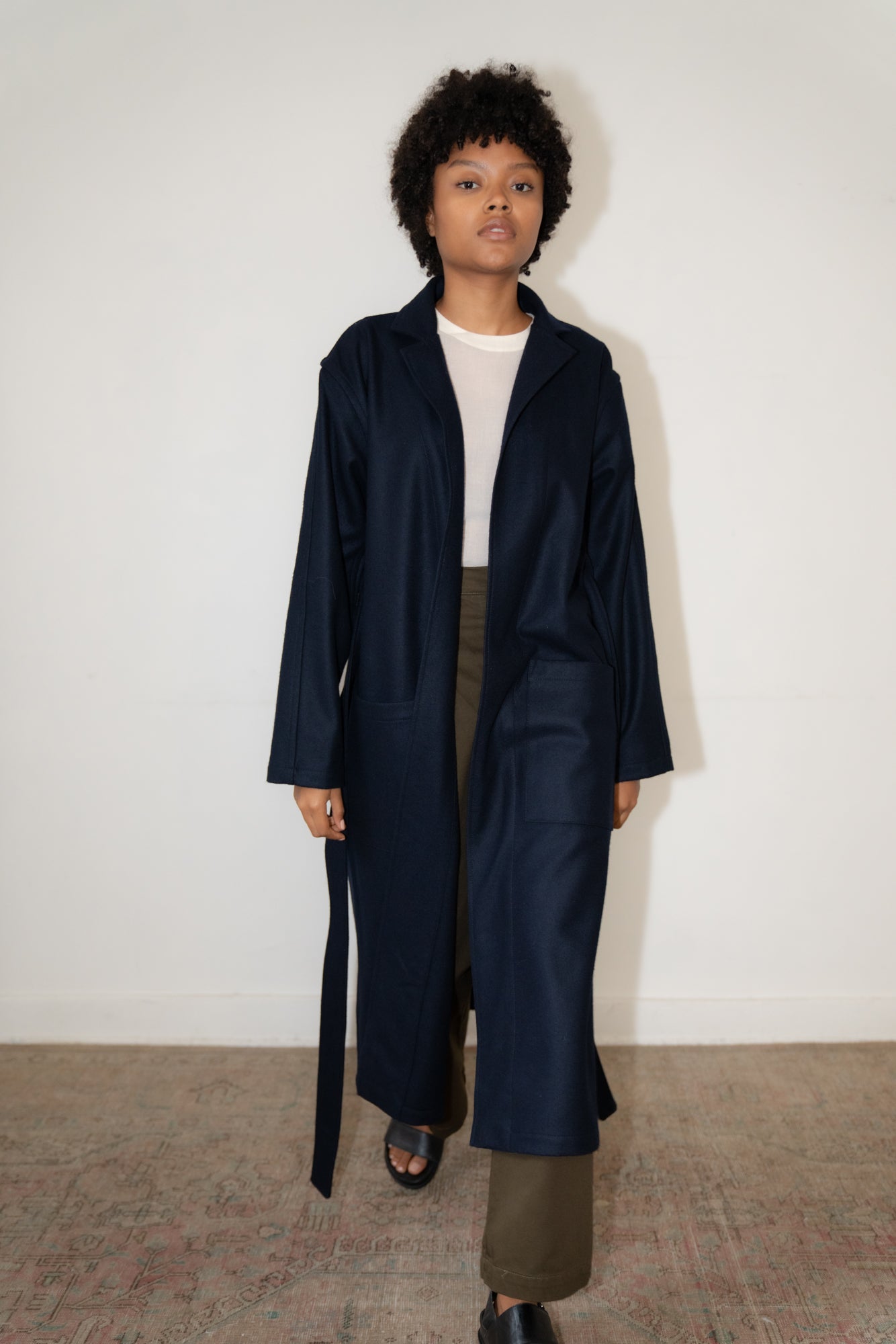 EARL Coat Belted