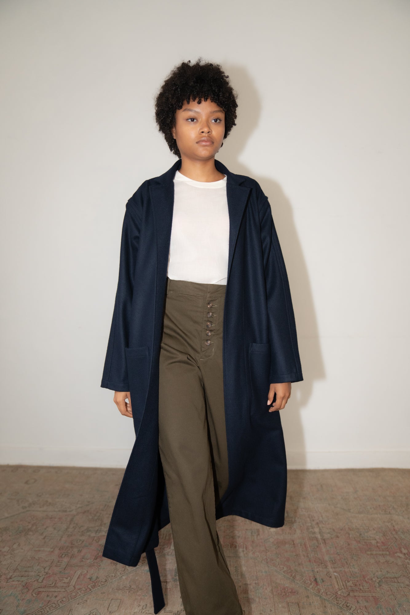 EARL Coat Belted
