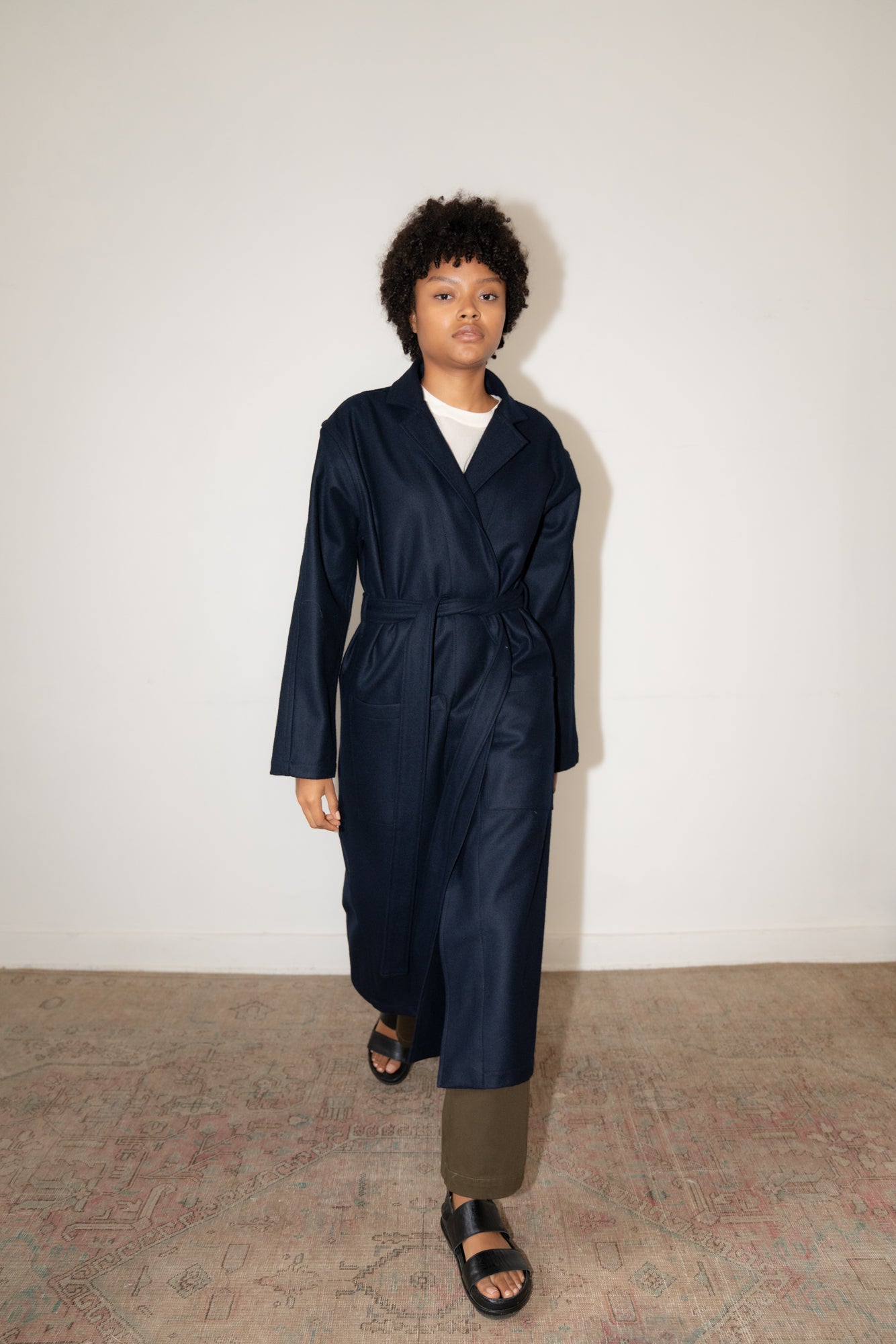 EARL Coat Belted