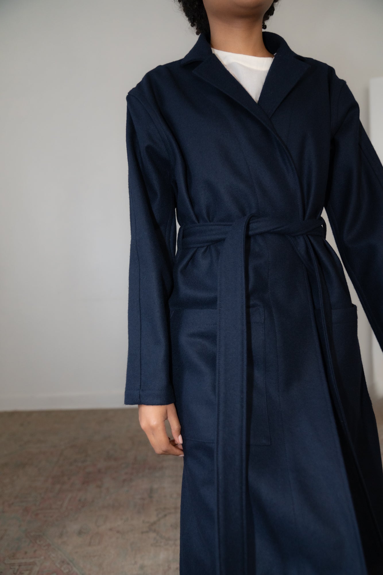 EARL Coat Belted