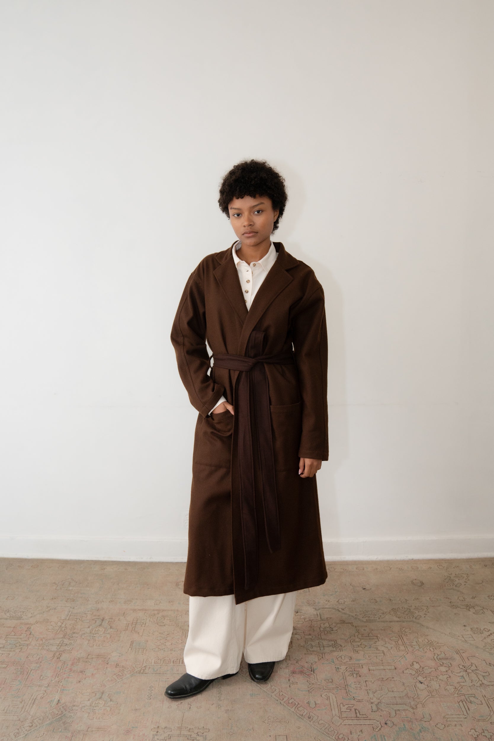EARL Coat Belted