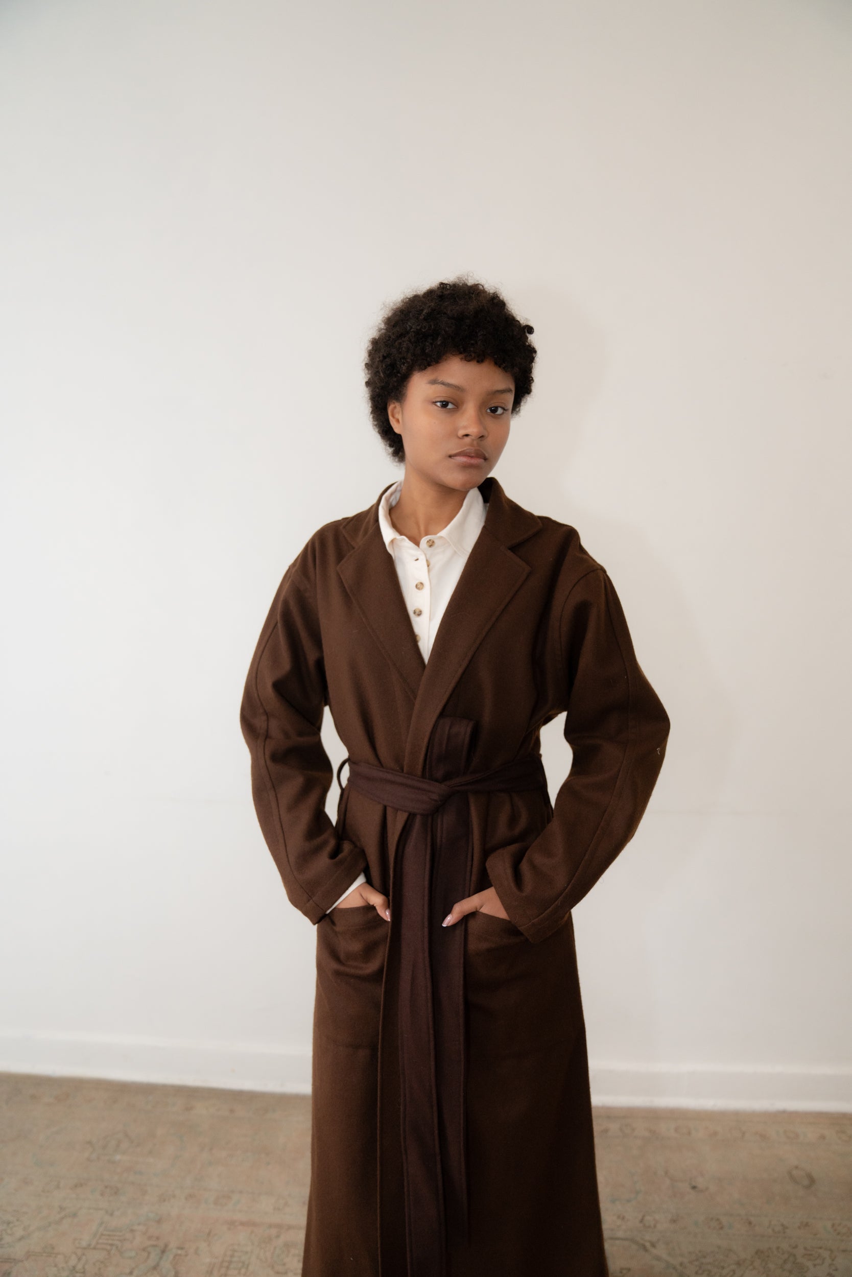 EARL Coat Belted