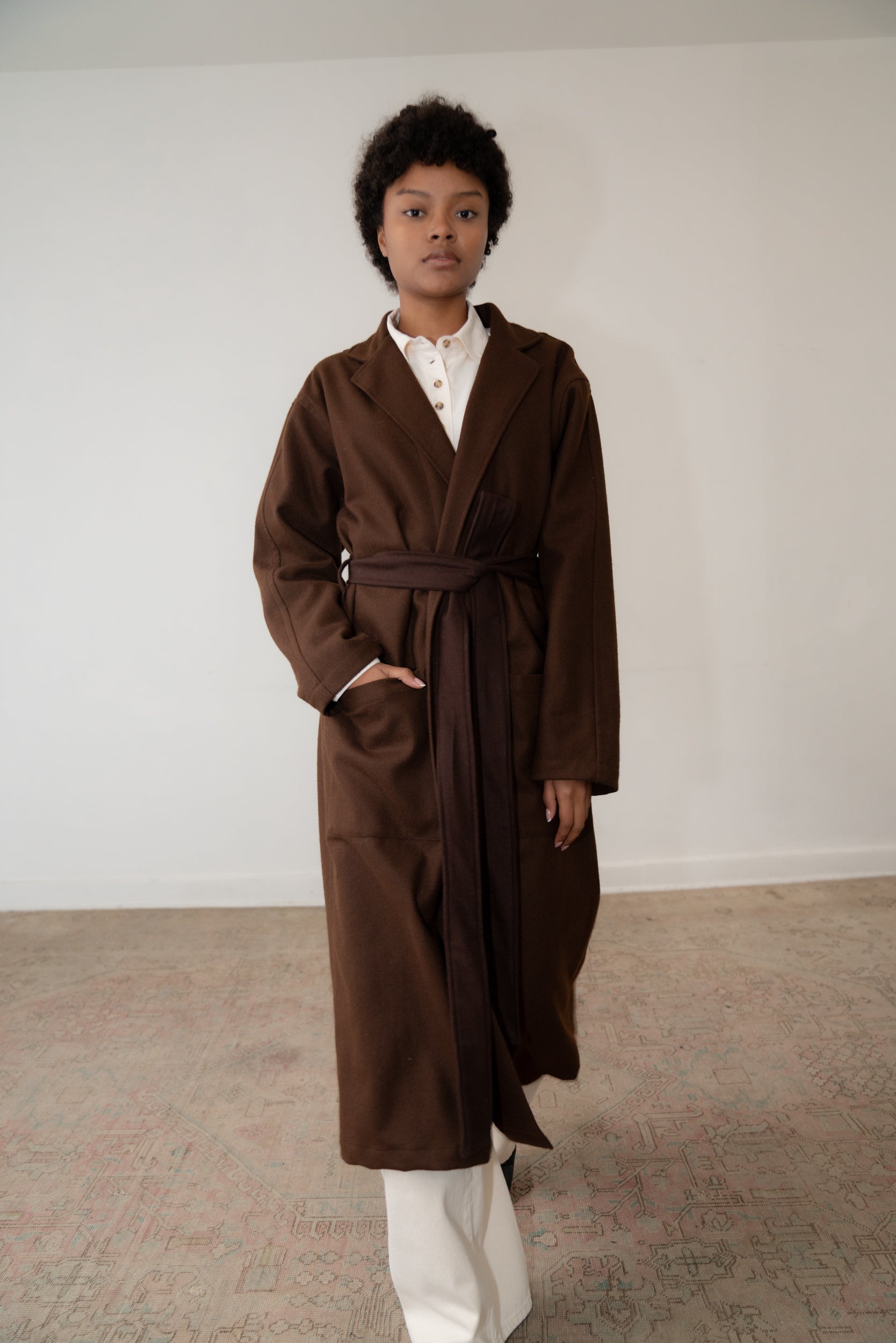EARL Coat Belted