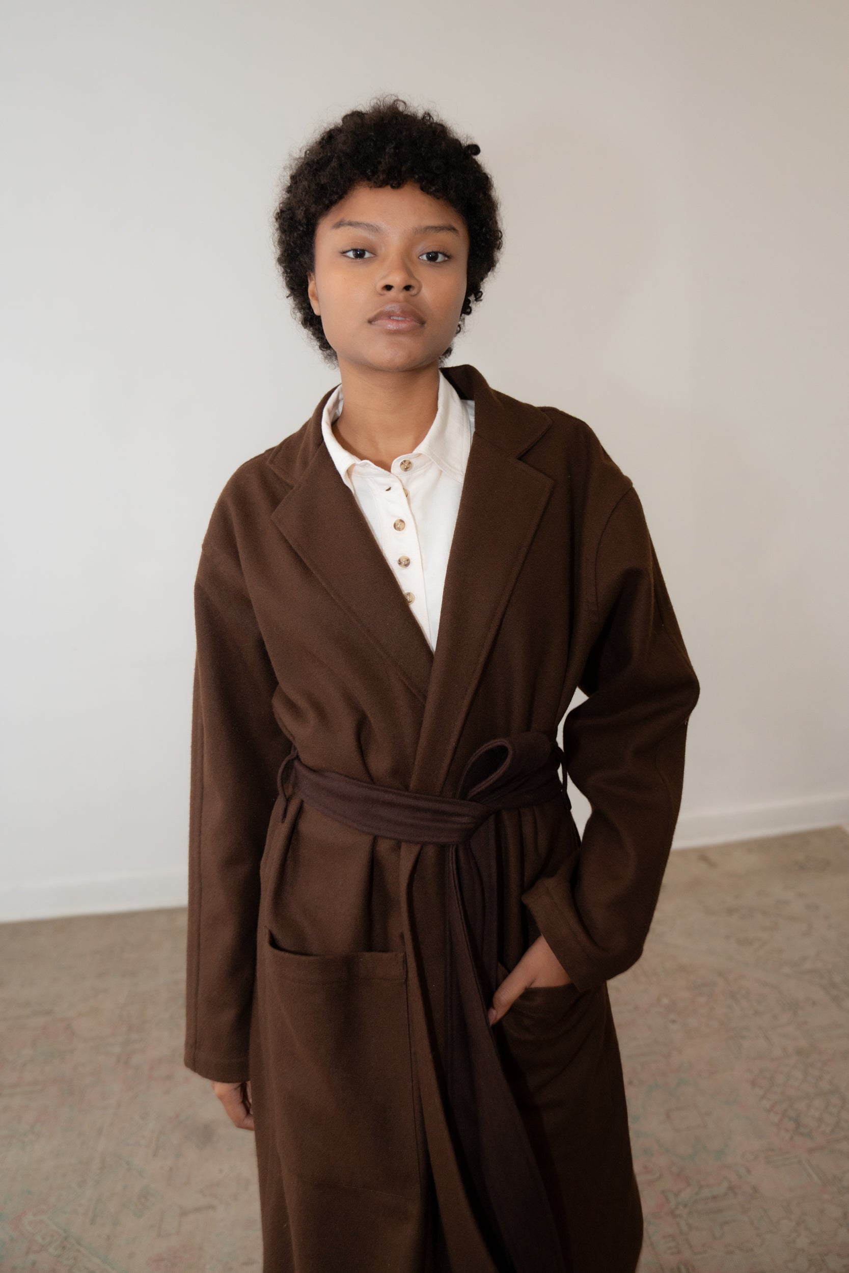 EARL Coat Belted
