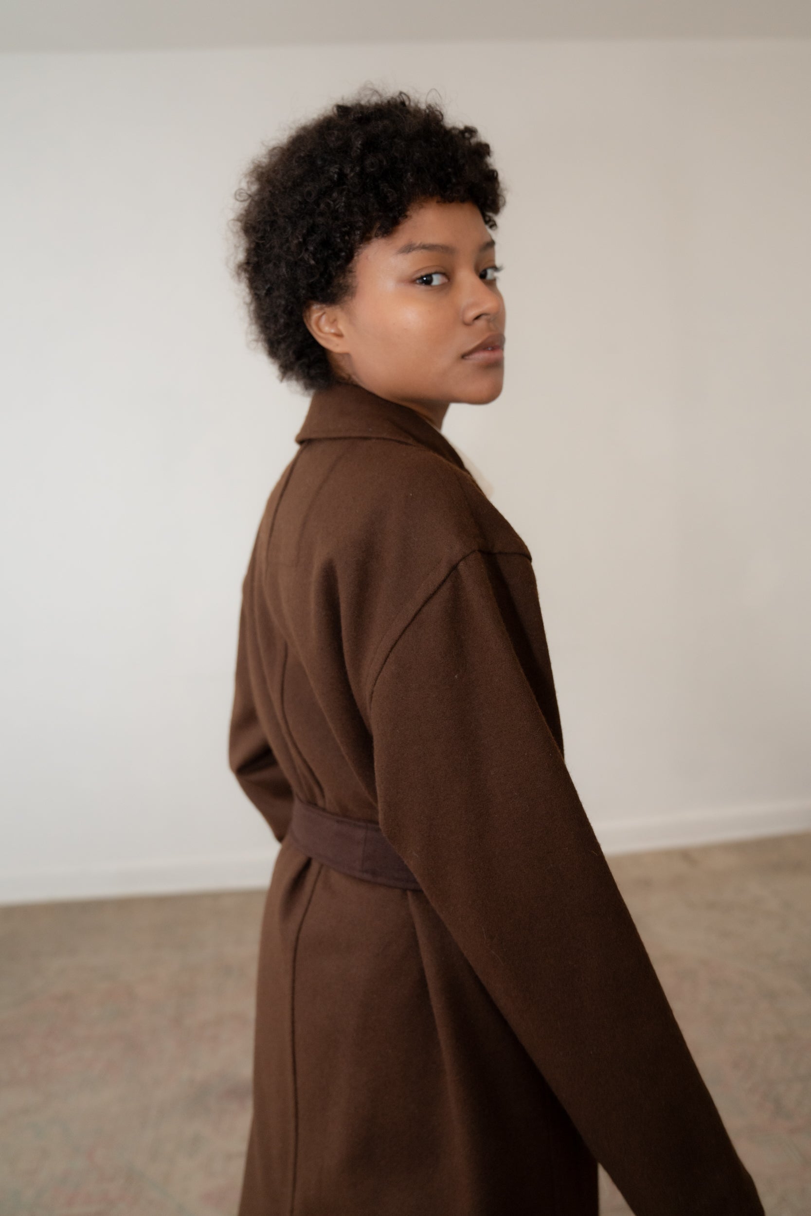 EARL Coat Belted