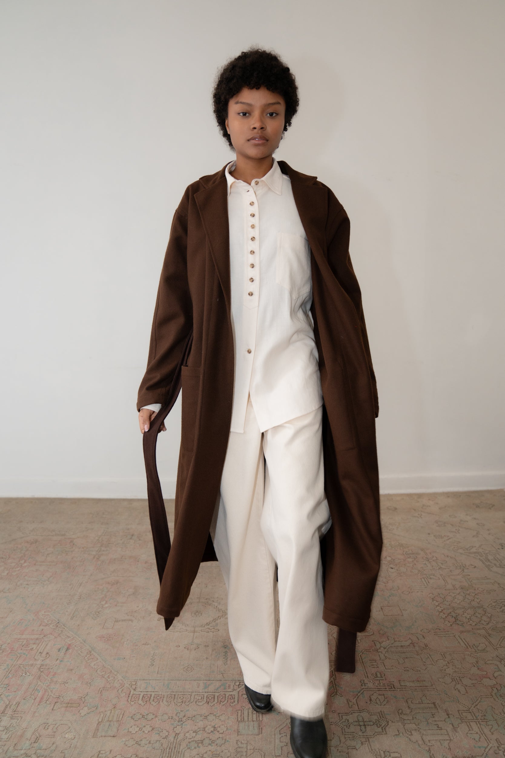 EARL Coat Belted